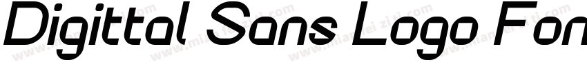 Digittal Sans Logo Font字体转换